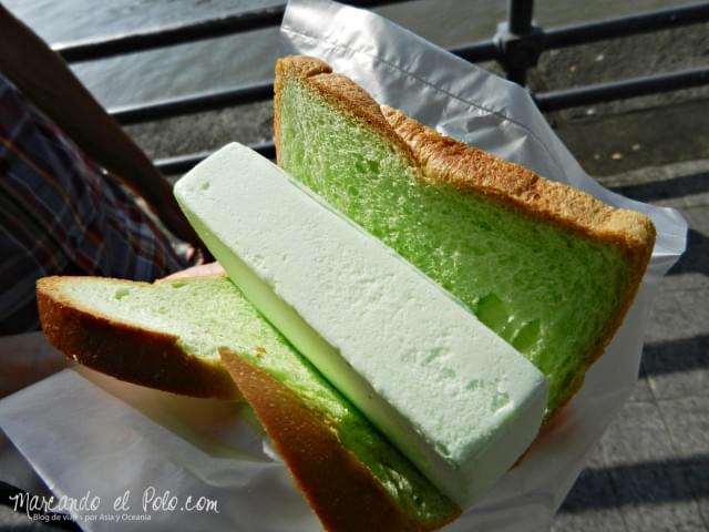 Para refrescarte del calor... un buen sanguche de helado