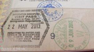 Visa para Singapur