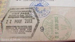 Visa para Singapur